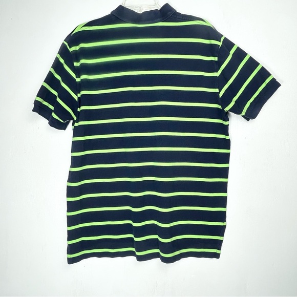 Polo Ralph Lauren’s | men’s blue and green striped polo shirt collared XL - Picture 14 of 15